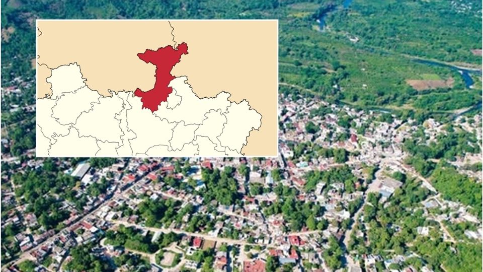 El municipio se localiza en la parte norte de Hidalgo