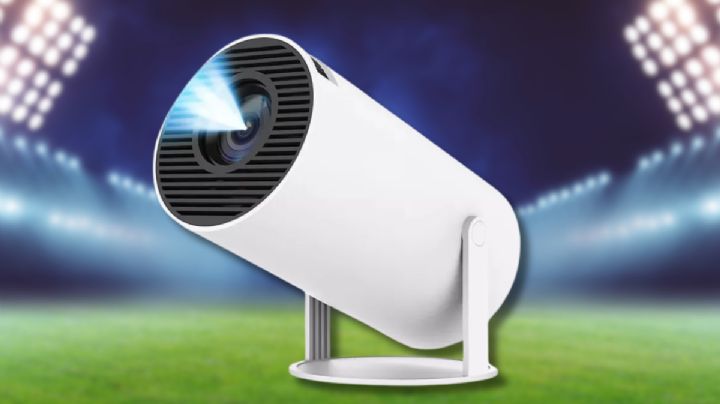Con este proyector podrás ver el Mundial de Clubes en una pantalla 150" y cuesta menos de $900 pesos