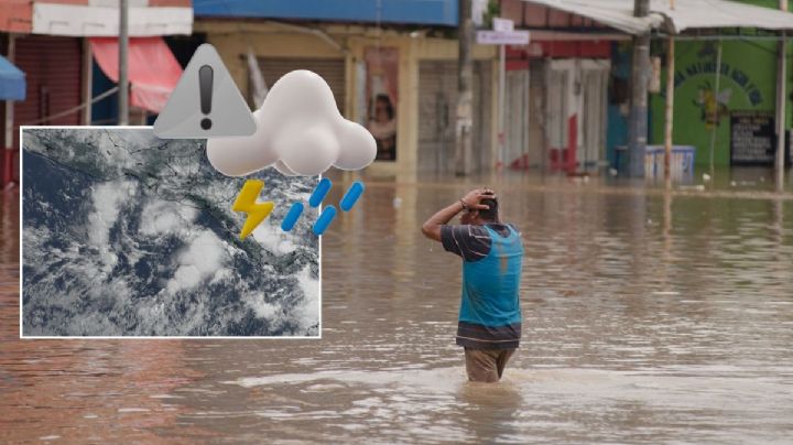Activan Alerta Gris en Veracruz; posible ciclón tropical afectaría a partir de este día