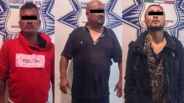 Tras persecución, detienen a 3 por robo con violencia en Mineral de la Reforma