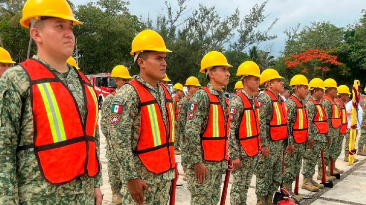 Así se prepara el ejército mexicano para atender inundaciones en el sur de Veracruz