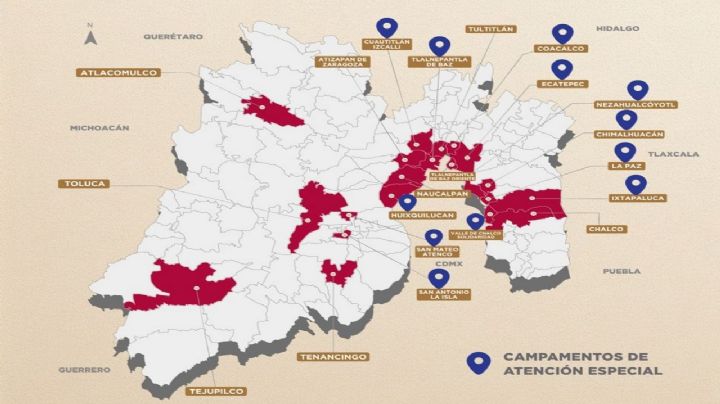 Lluvias seguirán en Edomex: ¿dónde se puede pedir ayuda ante inundaciones?