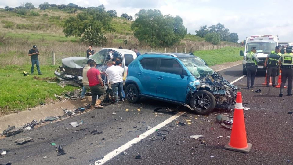 Estuvieron involucrados un vehículo Suzuki Ingnis y una camioneta Ford F150