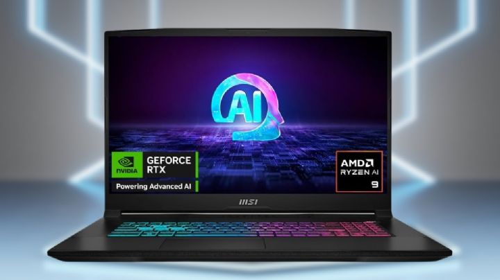 La laptop gamer de MSI potenciada con IA, RTX 4060 y Ryzen 9 está a precio de liquidación