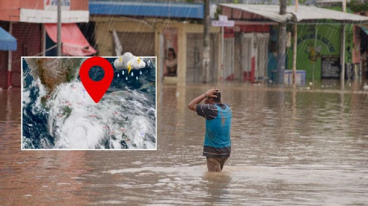 Este municipio de Veracruz rompió récord de lluvias con acercamiento del huracán Erick al país