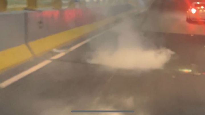 ¿Por qué sale humo blanco de las coladeras en León? | VIDEO