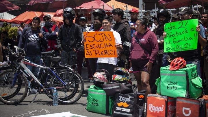 La Corte tira impuesto de 2% a apps de reparto en CDMX