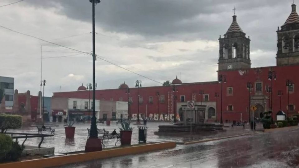 Salamanca tendrá esta tarde lluvias fuertes a muy fuertes.