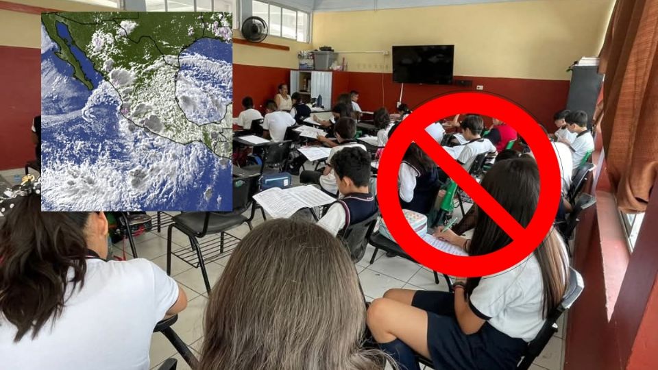 En estos 37 municipios de Veracruz cancelan clases este viernes 20 tras fuertes lluvias por el Huracán “Erick”