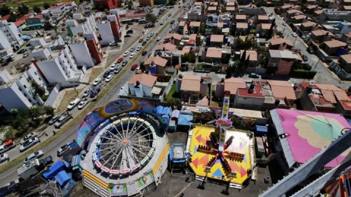 Graban video para adultos en rueda de la fortuna de la Feria de Pachuca