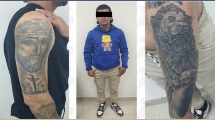 Tatuajes delatan a presuntos integrantes del Tren de Aragua detenidos en Puebla