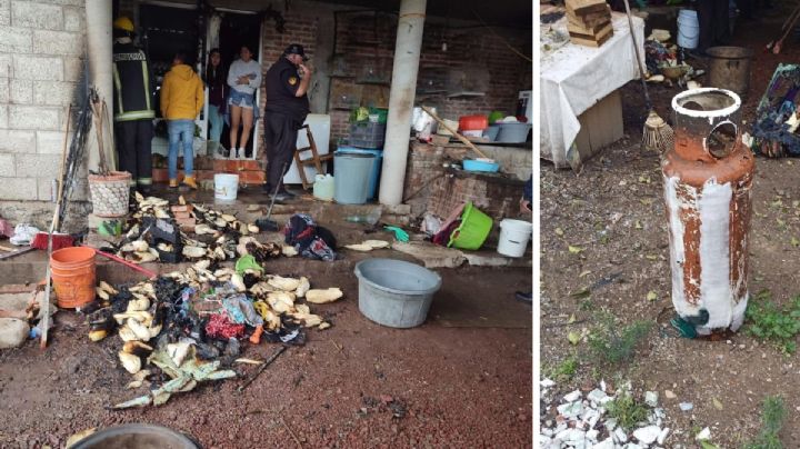 Explosión en Tulancingo deja a 2 adultos mayores lesionados