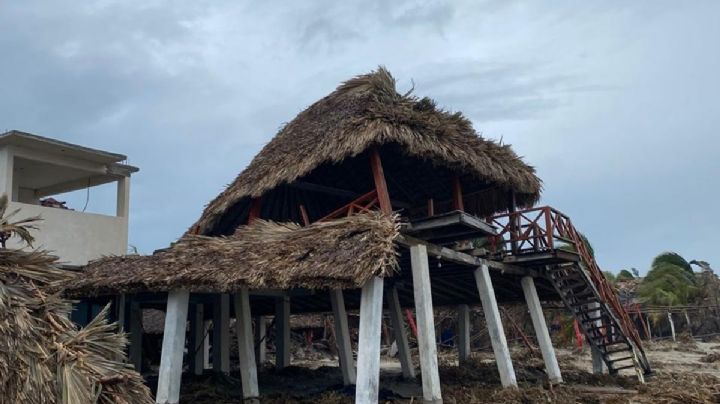 “El huracán nos pegó fuertísimo de 2 a 4 de la mañana"