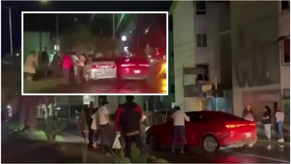 El conductor afectado trató de seguir al probable responsable, pero fue persuadido de no hacerlo