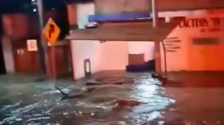 Lluvias de este sábado revientan la presa de Ibarra en Ocampo