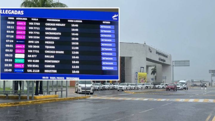"Estamos atrapados en el aire", viajeros de Estados Unidos no pueden aterrizar en el Bajío