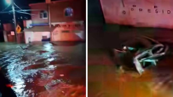 Auxilian a familias afectadas en Ocampo por inundación | VIDEO