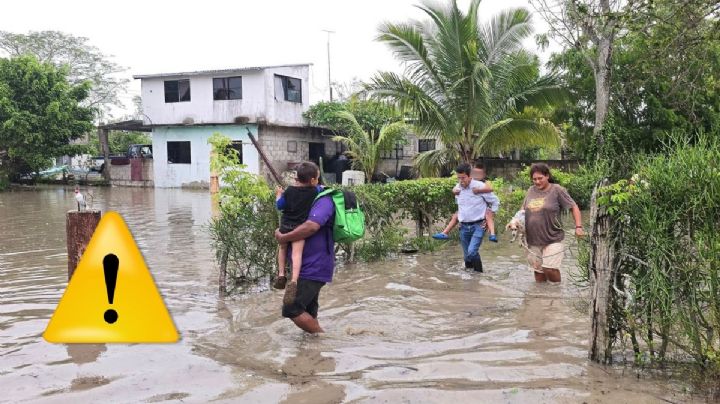 De manera indefinida, suspenden clases en Ozuluama por afectaciones tras lluvias