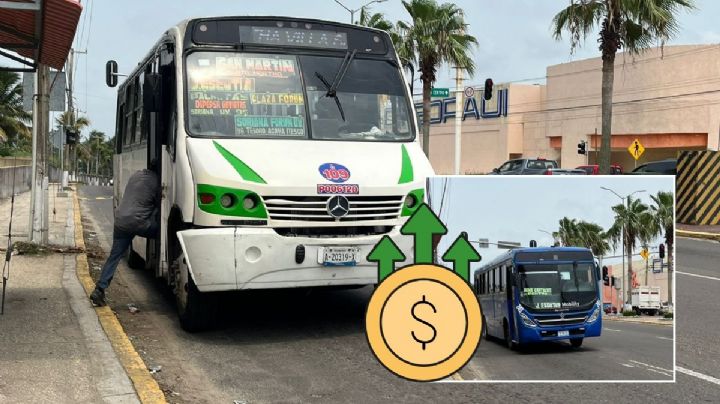 Estas son las nuevas tarifas del transporte público en Coatzacoalcos, Minatitlán y Cosoleacaque