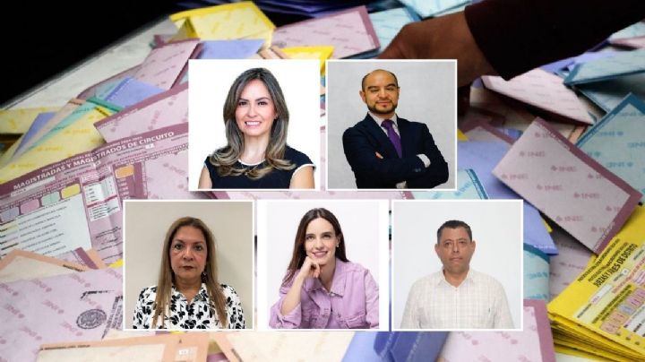 Ellas y ellos son los 5 magistrados electos del Tribunal de Disciplina Judicial de Veracruz