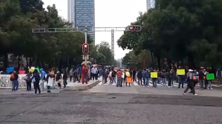¿Por qué se encuentra cerrado Paseo de la Reforma?
