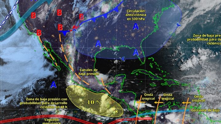 Lluvias torrenciales continuarán afectando a México: estados más afectados
