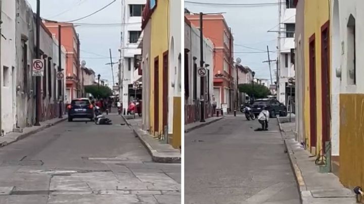 Automovilista arrolla a agente de Tránsito Municipal y huye | VIDEO