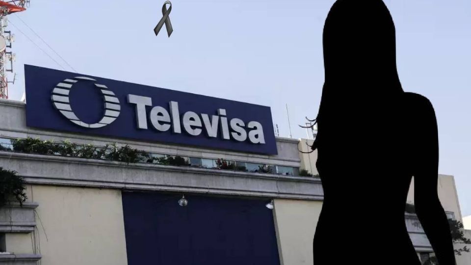 La televisora de San Ángel se viste de luto.