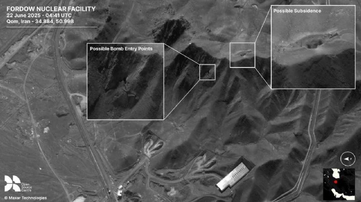 ¿En verdad el ataque de EU “eliminó” la base nuclear de Irán?