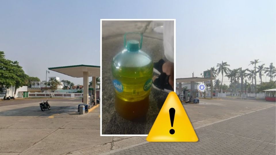 En Tlacotalpan, denuncian que gasolina está rebajada con agua; señalan daños en motocicletas