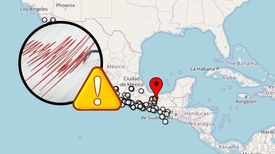 Temblor de magnitud 4.1 sacude a municipio de Veracruz hoy 25 de junio