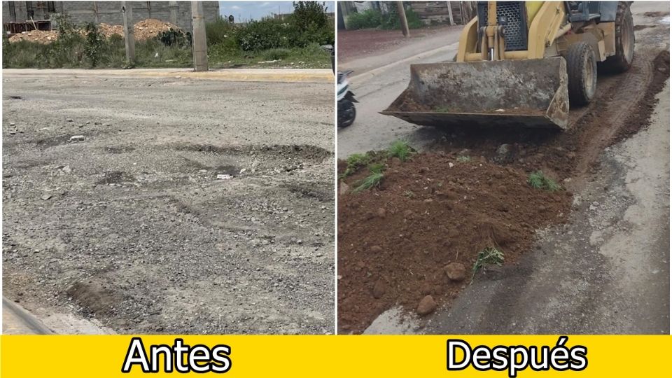 La calle ya era intransitable, pero ahora el paso se agiliza