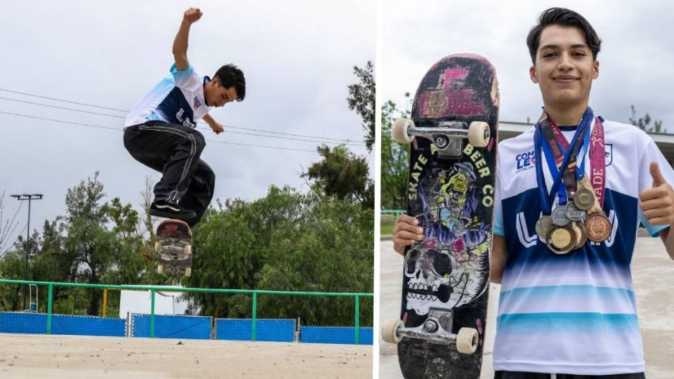 Luis Santiago Muñiz de León cumple un sueño sobre ruedas.