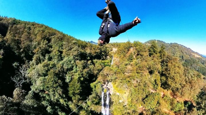 Atraviesa de Hidalgo a Puebla en una emocionante tirolesa de casi 1 kilómetro de largo