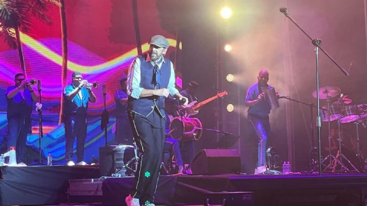 Noche de ritmo y alegría, así fue el concierto de Juan Luis Guerra en el Carnaval de Veracruz 2025