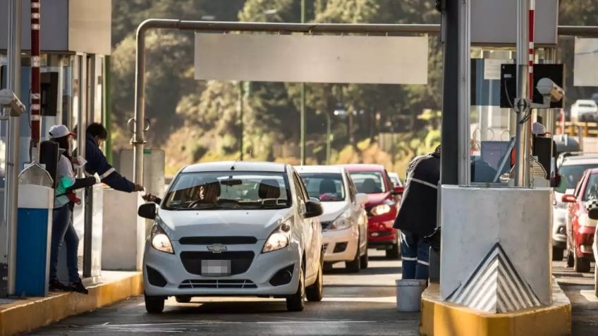 Opera nueva caseta de cobro en el Circuito Exterior Mexiquense