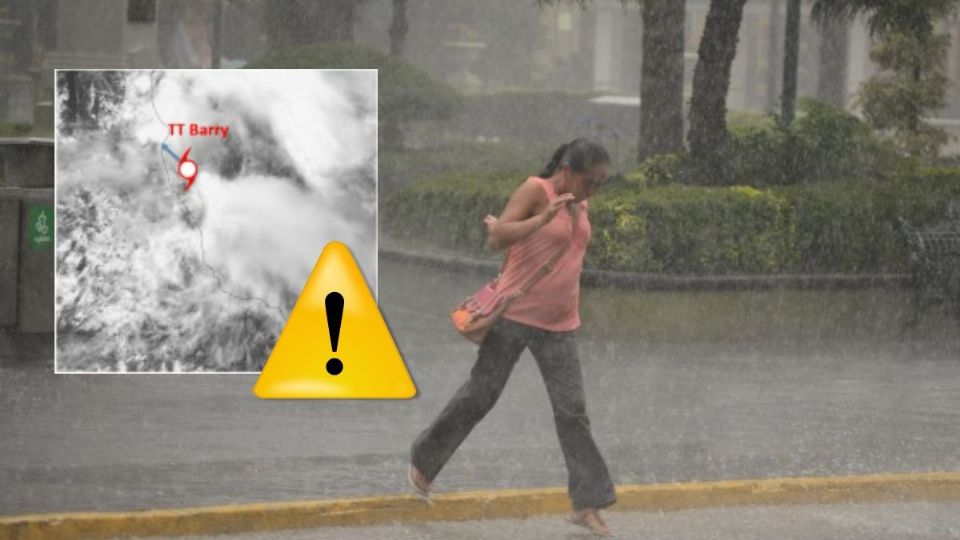 Avanza Tormenta Tropical Barry a Veracruz y se intensifica; esto dice el pronóstico