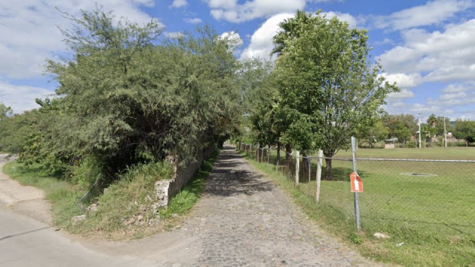 Pasillo para entrar a Casa Biznaga