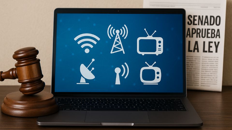 Senado aprueba ley de telecomunicaciones