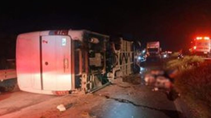Volcadura en Nuevo León: 11 muertos y 21 heridos en carretera nacional