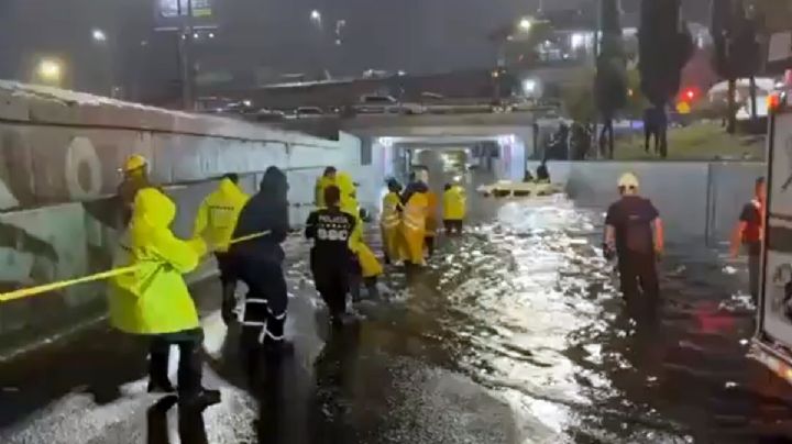 Activan Operativo Tlaloque por lluvias atípicas en CDMX: se registraron 76 encharcamientos
