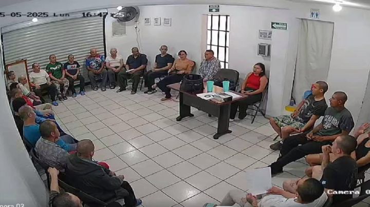 Esta es la última foto de los internos antes de morir en anexo