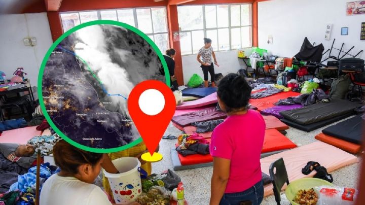 Lluvia en Veracruz por Barry: activan 11 refugios temporales en estos 4 municipios