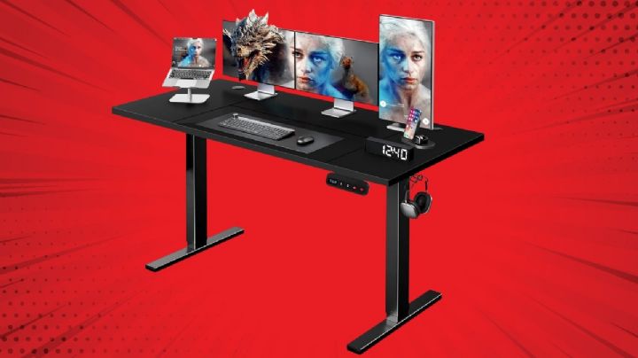 Transforma tu oficina con el escritorio elevable eléctrico en oferta que todos están comprando