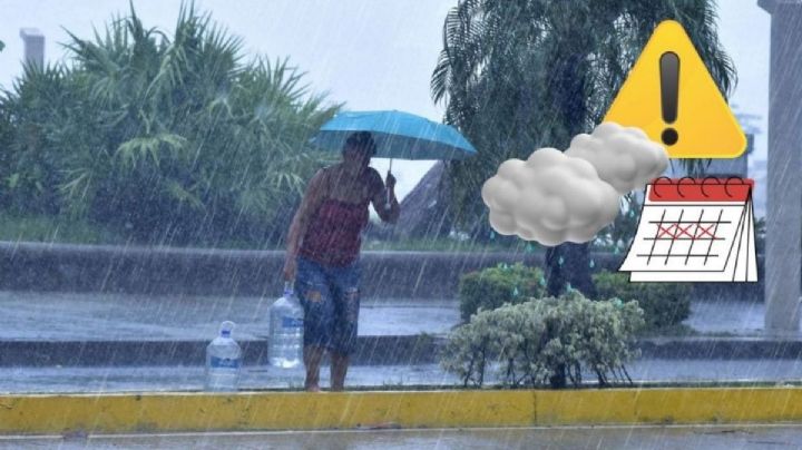 Sigue temporal lluvioso en Veracruz tras tormenta Barry: esta será su duración