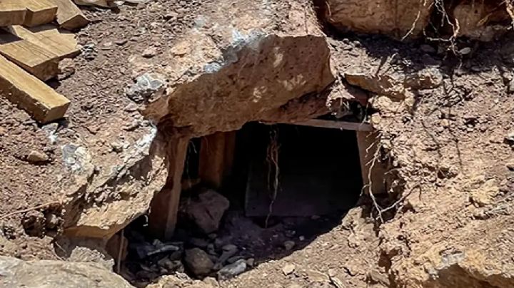 Hombre queda atrapado al derrumbarse huachitúnel en Hidalgo para robar gasolina