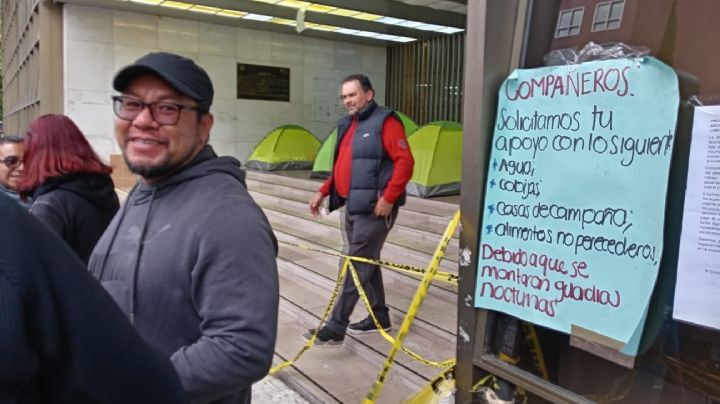 Trabajadores del Poder Judicial mantienen paro e insisten en aumento