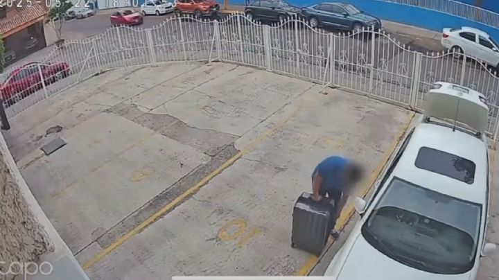 Encuentran a Lorena dentro de una maleta en San Felipe