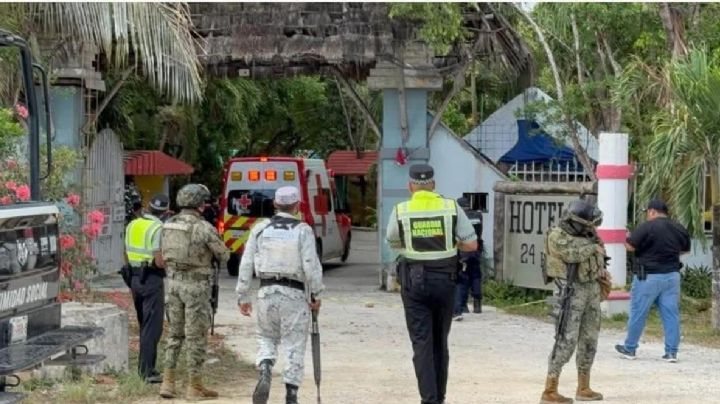 Se atrinchera y dispara en hotel de Cancún; amenazaba con matar a su hijo