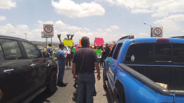 Bloqueada la México-Pachuca: aquí el punto afectado y exigencias que se piden